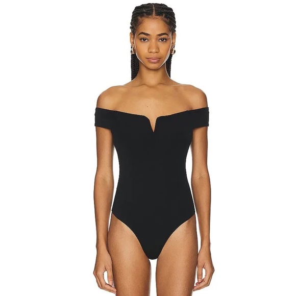 Sophie Rue Tops - RUE SOPHIE Liel Bodysuit in Black